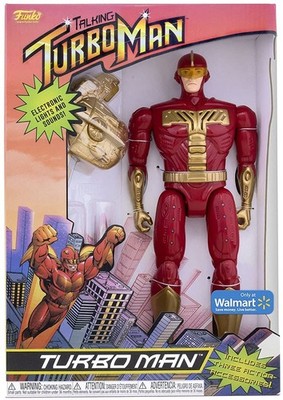 Jingle All The Way   Turbo Man Electronic Figure by Funko