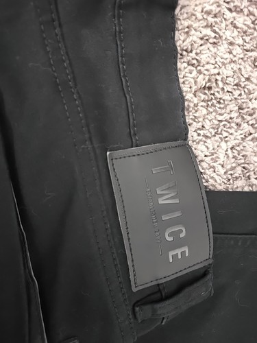 Mens Twice Black Slim Fit Jeans 34x30 - 第 4/4 張圖片