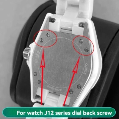 Watch Back Cover Screws For Chanel Ceramic J12 H2570/2422 Repair