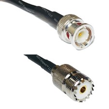 RG58 BNC MALE to SO239 UHF Female Coaxial RF Cable USA-Ship Lot