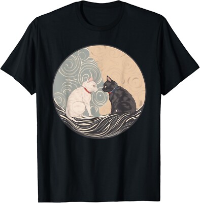 Ukiyo-e Japanese Cats Gift Tee Unisex T-Shirt