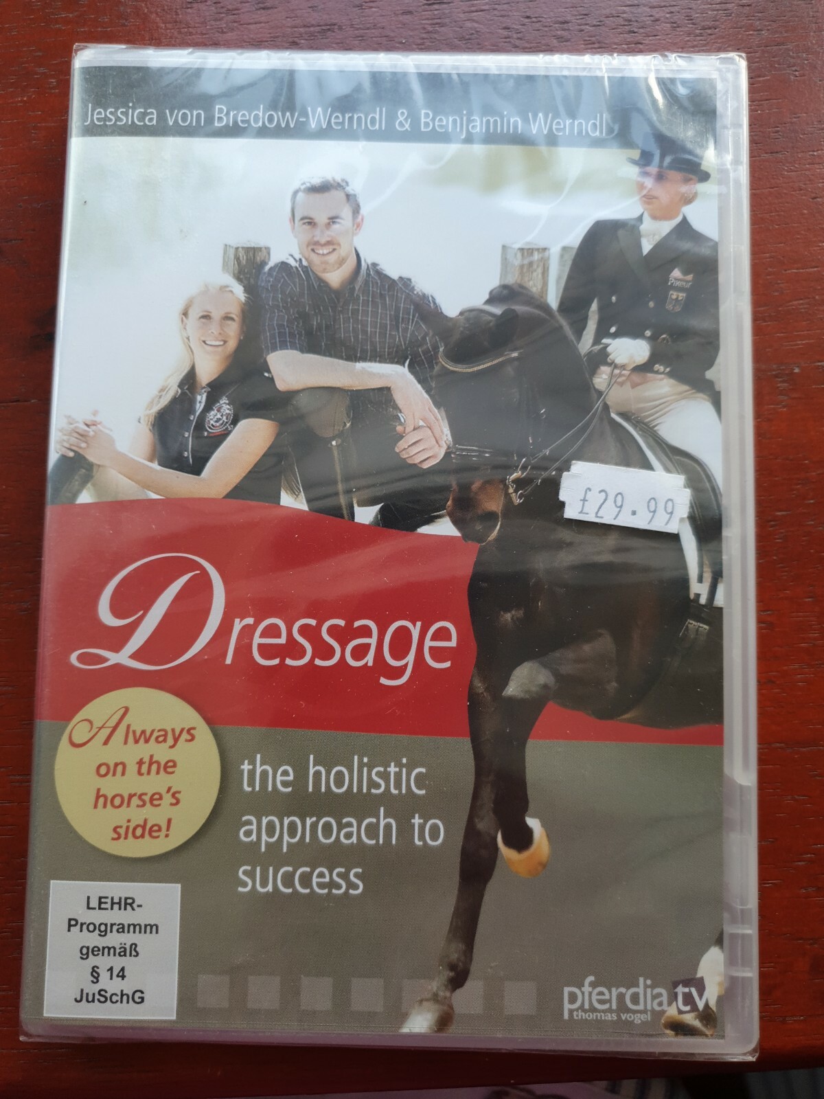 Dressage The Holistic Approach to Success DVD training horse riding Wendl NEW
