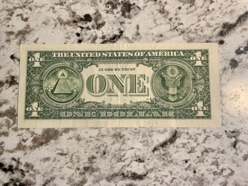 $1 Dollar Bill Birthday Note 1953 Fancy Serial Number 12/8/1953 8/12/1953 2017🔥 - Picture 2 of 2