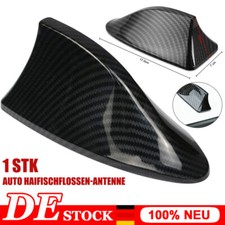 Universal Auto AM/FM Radio Antenne Shark Haifischflosse Dachantenne Carbon Look