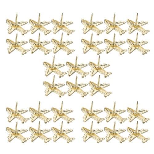 30Pcs Push Pin Bulletin Board Push Pin Airplane Cork Board Thumb Tacks - Picture 9 of 19