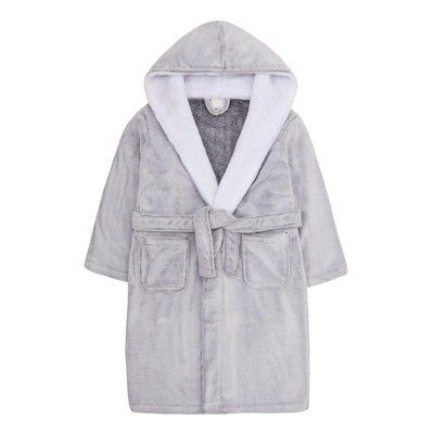 girls white dressing gown