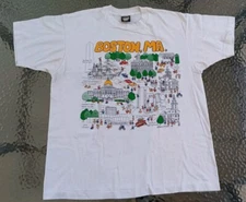 Vintage 50/50 Screen Stars Best  Boston,MA Shirt