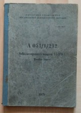 NVA Vorschrift A051/1/212 Sch&uuml;tzenpanzerwagen 152W1  Beschreibung 1979