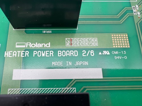 Roland Versacam SP-540V OEM Heater Power Board 22915187-00 Control Japan - Picture 4 of 10