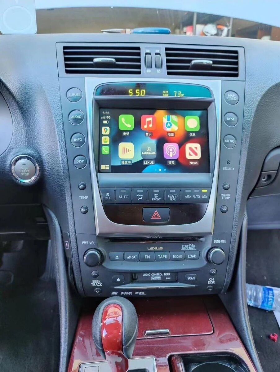 2006-2012 Lexus GS350 GS450h GS430 Apple Carplay Android 2006-2012 Lexus GS350 GS450h GS430 Apple Carplay Android