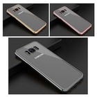 Etui na Samsung Galaxy S8 Silikonowe Żelowe Metaliczne Chromowane Boki Etui na telefon