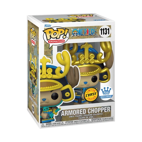 Funko Pop! One Piece Armored Chopper Chase (Exclusive) #1131 with soft protector