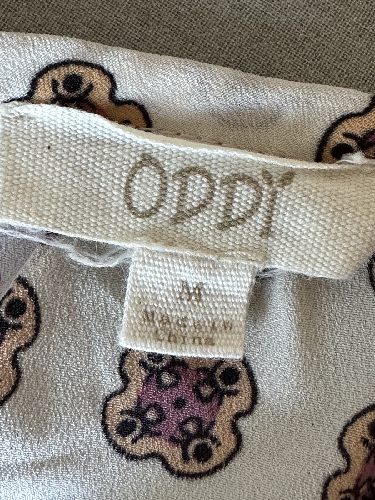 ODDY Womens Multicolor Patchwork Print Peasant Bl… - image 5