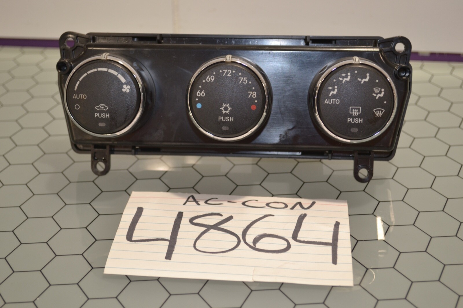 11 12 13 14 Chrysler 200 AC and Heater Control Used Stock #4864-AC
