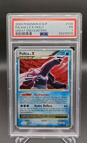 Palkia LV.X graded PSA 1 for sale on eBay