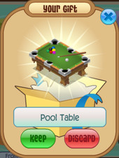 Animal Jam Classic (AJC) | Mesa de billar verde (LEER DESCRIPCIÓN)