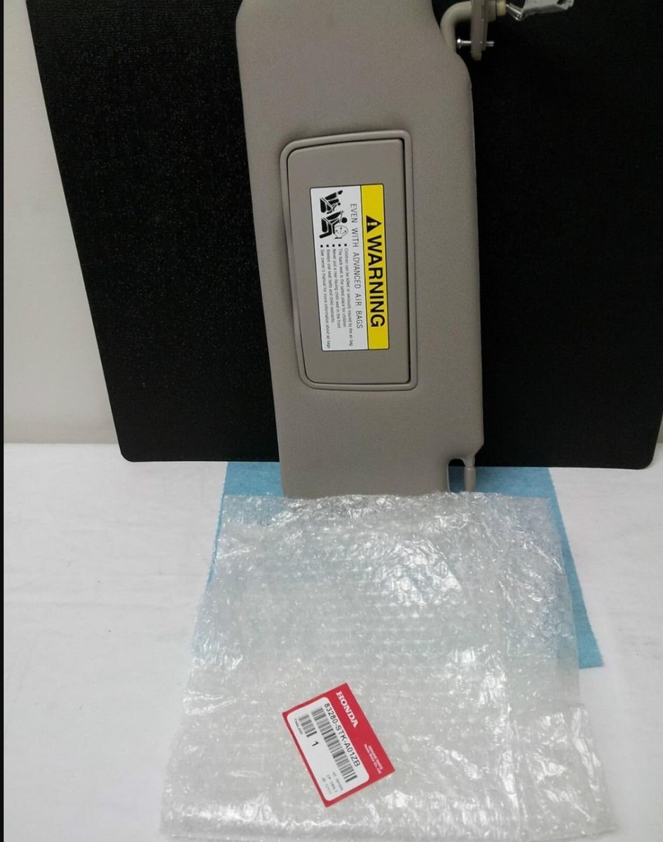 Genuine OEM Gray Left Sun Visor Assembly 83280-STK-A01ZB for 2007