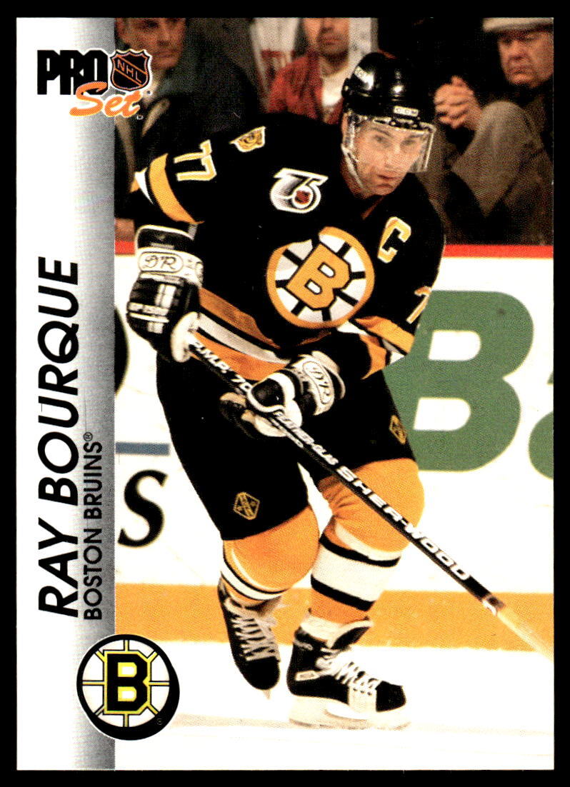 1992-93 Pro Set #4 Ray Bourque Boston Bruins HOF
