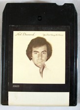 Neil Diamond "You Don't Bring Me Flowers" 8-Track Tape 1978, Tested, Playlist