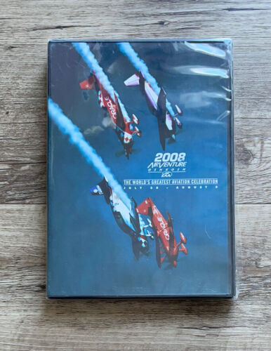Oshkosh EAA Air Venture 2008 DVD - Air Show Aviation Planes Airplanes NEW SEALED - Picture 1 of 2