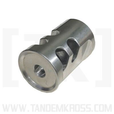 Steel Game Changer Pro Compensator STAINLESS fits Ruger MK, SW22 Victory, Buckma