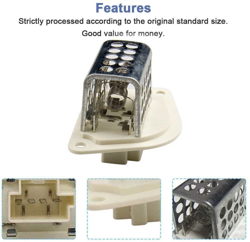 Heater Blower Motor Resistor Module For 97-01 Jeep Wrangler TJ Cherokee #4864957 - Image 3 of 4