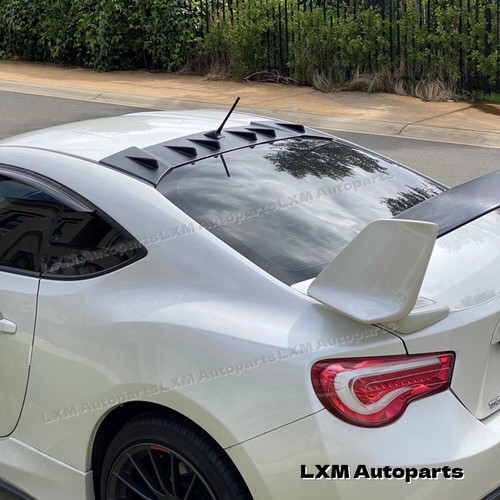 Rear Roof Vortex Shark FIN Spolier Wing Suits for Toyota 86 & BRZ Antenna BLACK - Picture 4 of 5