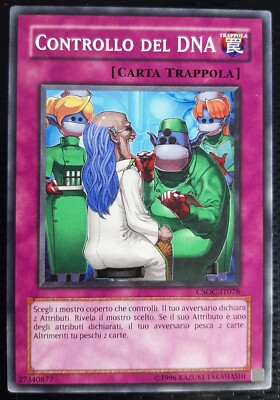 DNA-KONTROLLE auf Italienisch CSOC-IT078 Common YUGIOH