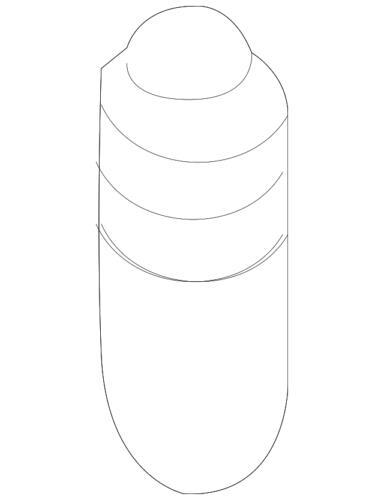 Parachoques de capó para Land-Rover Range Rover 2012-2022 (N/P LR032423)