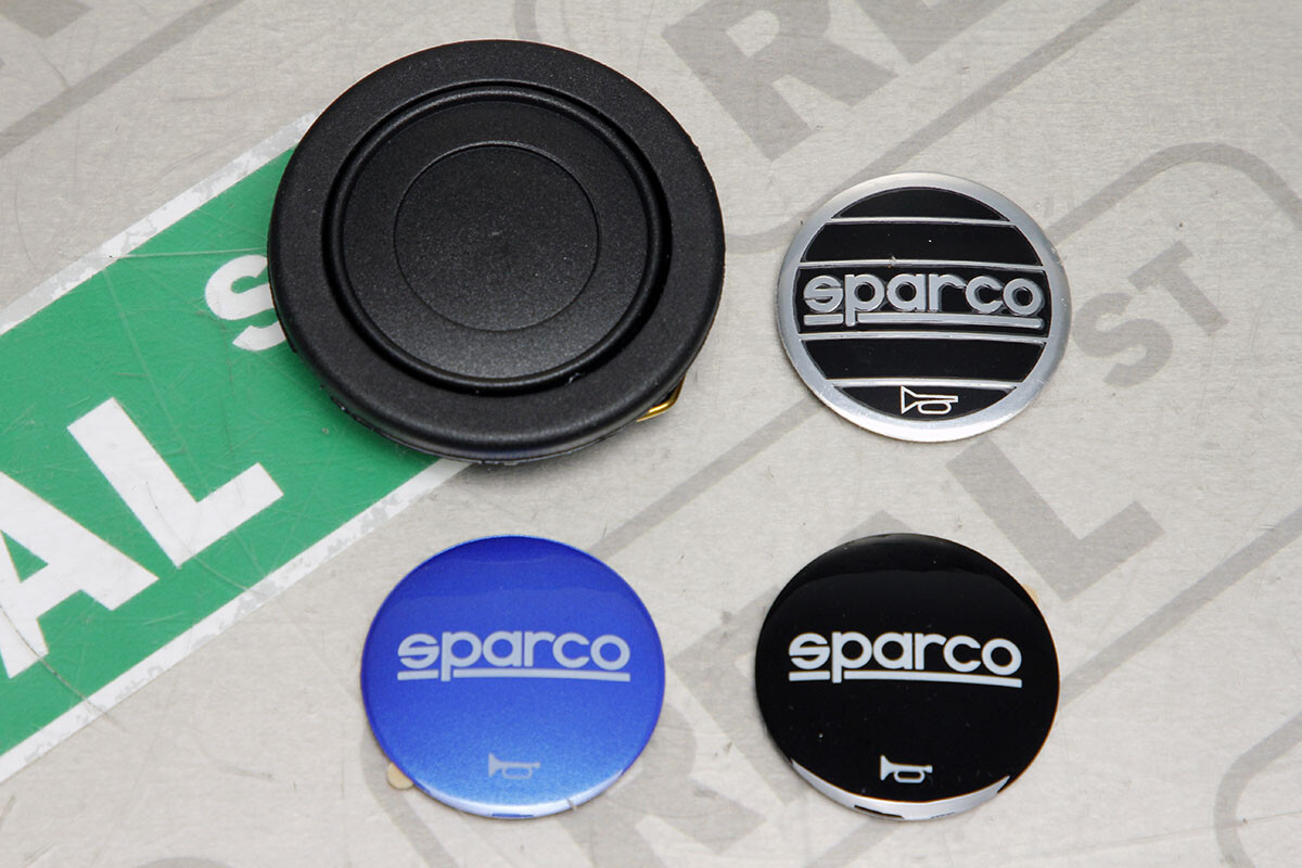 Sparco L777 Street Steering Wheel 350mm Diameter Black