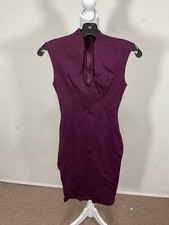 Windsor Women’s Burgundy Color Sleeveless Dress Size S