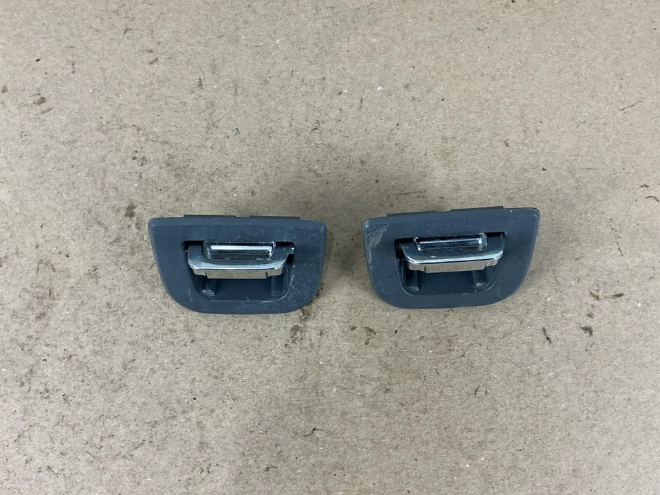 BMW 740i 2009-2015 maletero piso carga bloqueo 2 ganchos soporte amarre OEM Foto 2 de 4