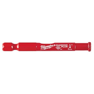 Milwaukee 49-56-0505 1/4'' Diamond One-Piece Hole Saw