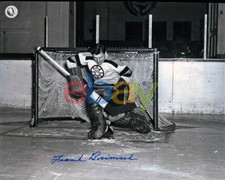 Mr. Zero Frank Brimsek Signed Boston Bruins 8x10 Goalie Photo reprint