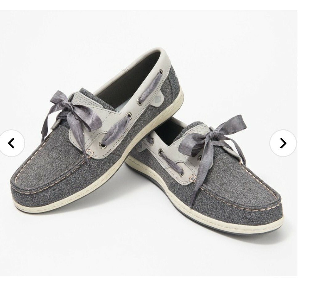 Sperry Koifish Sparkle Chambray Boat 