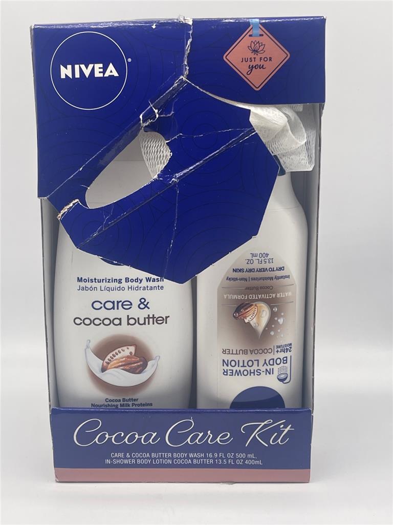 Nivea Cocoa Butter Body Wash Kit