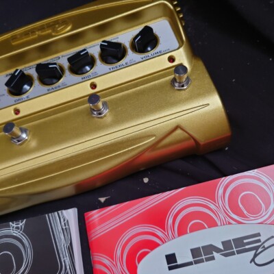 LINE6 DM4 Distortion Modeler Guitar Effect Pedal good condition