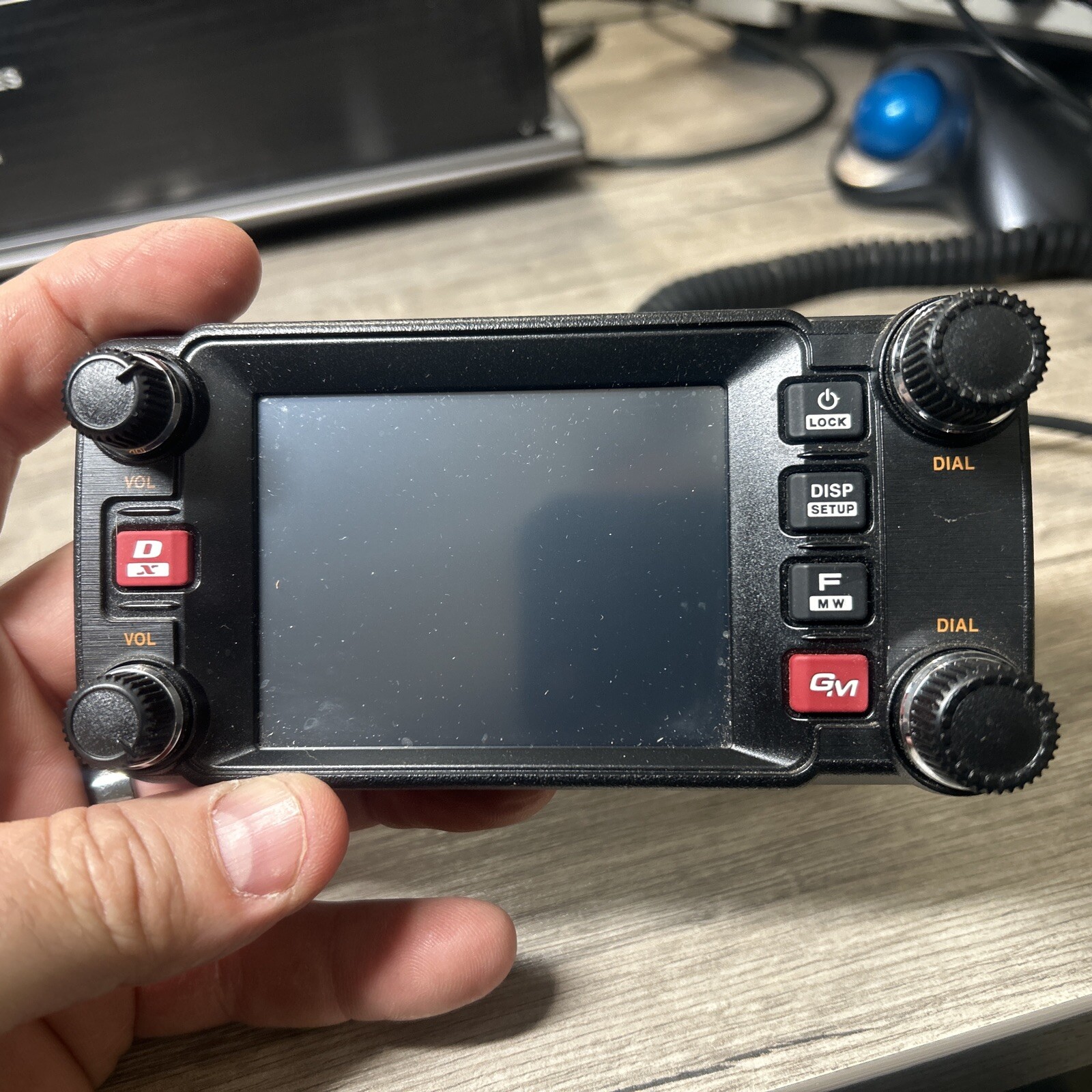 Yaesu FTM400DR Dual Band Transceiver Black Including Diamond antenna