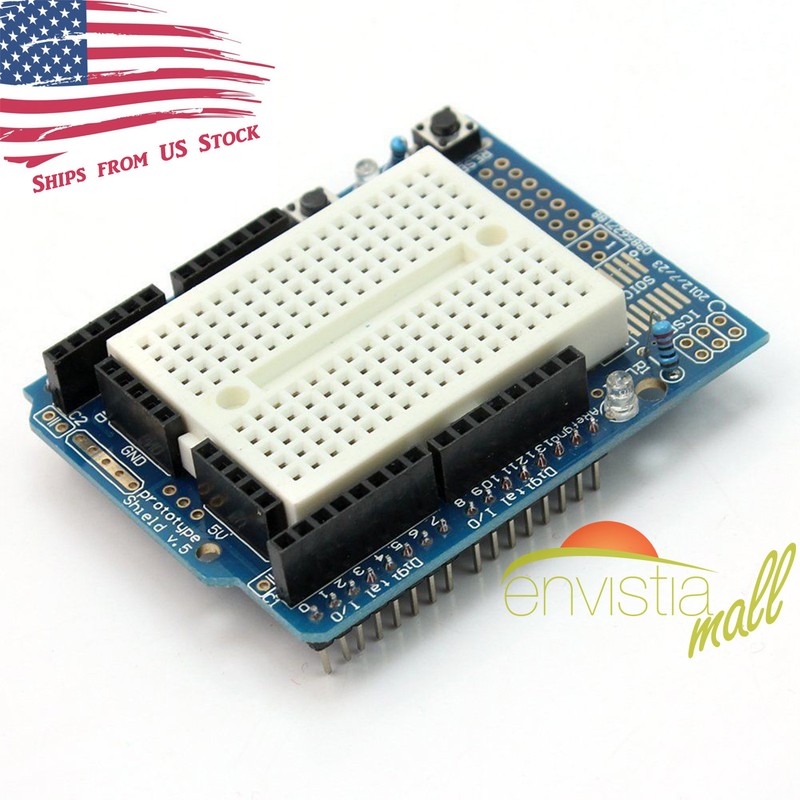 Prototyping Shield With 170 Pin Mini Breadboard For Arduino Uno DIY US Stock