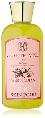 Geo F Trumper EXTRACT OF LIMES Skin Food | Pre and Post Shave Lotion | 100ml