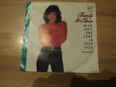CHARLIE McCLAIN ''WITH JUST ONE LOOK IN YOUR EYES'' 7'' PICTURE SLEEVE  US pressing