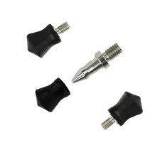 3 PCS Rubber Feet Anti-Slip Tripod Spike, Replacement Rubber Tripod