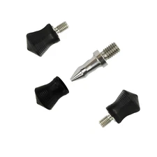 3 PCS Rubber Feet Anti-Slip Tripod Spike, Replacement Rubber Tripod