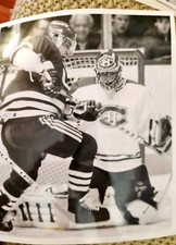PATRICK ROY 1990 NHL HOCKEY PHOTO HARTFORD WHALERS RARE GOALIE MONTREAL 