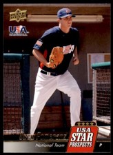 2009 Upper Deck Signature Stars USA Star Prospects #USA-36 Drew Pomeranz USA