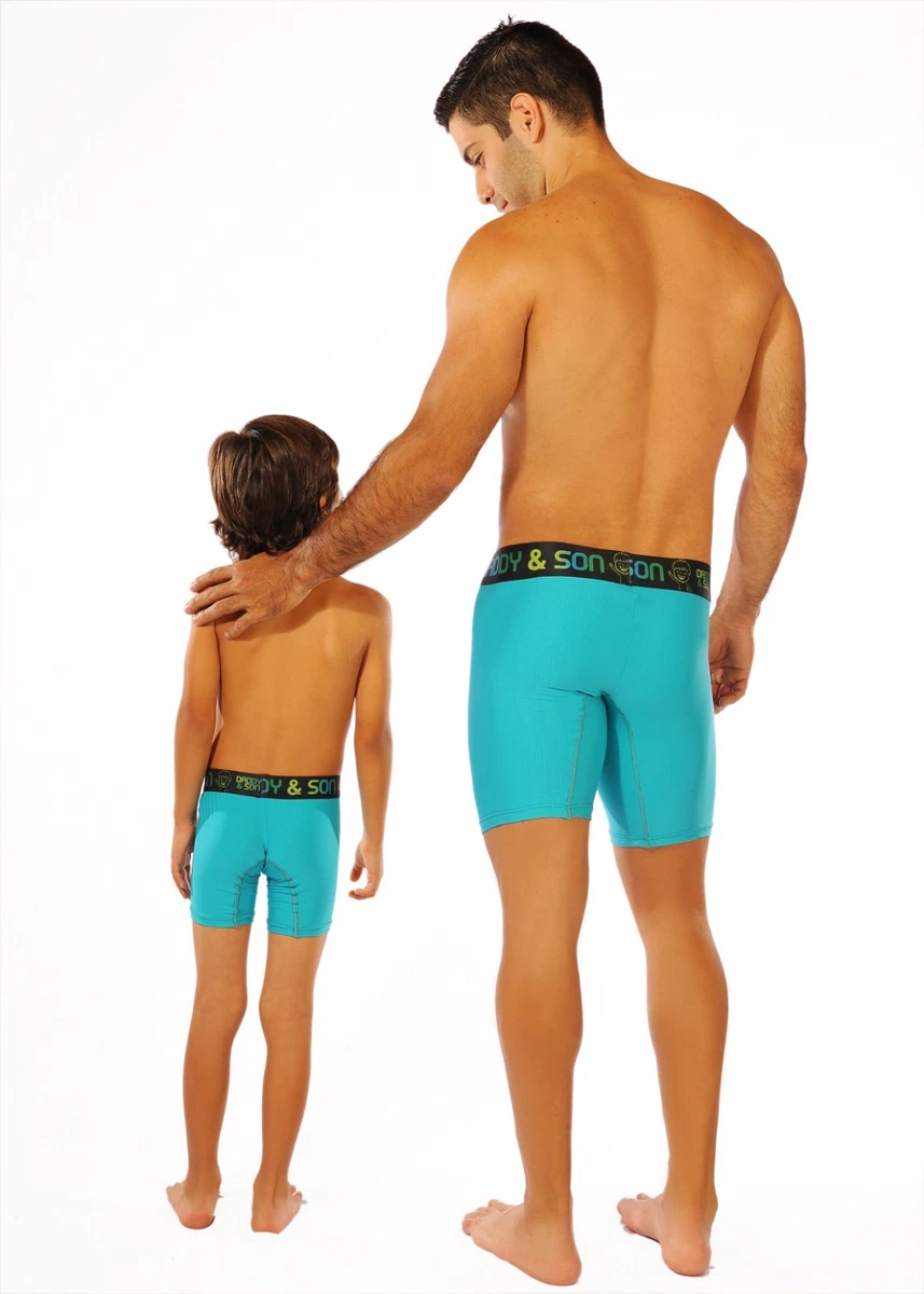 Daddy & Son Boxer Briefs Matching Underwear Set Father,Dad,Son's (Men's &  Boys)