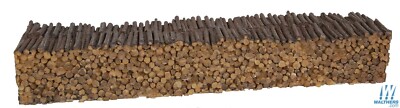 NEW Walthers Pulpwood Load HO Scale for 50' CC&F Bulkhead Flatcars FREE ...