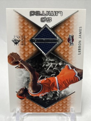 2007 Upper Deck SP Rookie Edition LeBron James Game Used Patch 