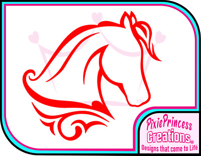 Reiten Reiten Pferde N Vinyl Aufkleber Auto Schlafzimmer Mädchen Laptop Decal