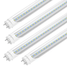 4FT LED Tube Light Bulbs T8 22W G13 F32T8 4 Feet LED Shop Lights 6000K 4~20pcs
